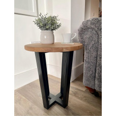 Журнальний столик Landon Round металевий