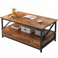 Журнальний столик для вітальні з шухлядами